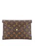 Louis Vuitton 100% Coatead Canvas Brown Kirigami Pochette Monogram Canvas GM One size - photo 1