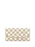 Louis Vuitton 100% Coatead Canvas White Emilie Wallet Damier One size - photo 1