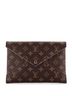 Louis Vuitton 100% Coatead Canvas Brown Kirigami Pochette Monogram Canvas GM One size - photo 1
