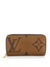Louis Vuitton 100% Coatead Canvas Brown Zippy Wallet Reverse Monogram Giant One size - photo 1