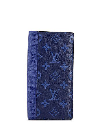 Louis Vuitton Brazza Wallet Monogram Taigarama (view 1)