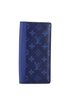Louis Vuitton 100% Coatead Canvas Blue Brazza Wallet Monogram Taigarama One size - photo 1