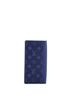 Louis Vuitton 100% Coatead Canvas Blue Brazza Wallet Monogram Taigarama One size - photo 4
