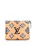 Louis Vuitton 100% Coatead Canvas Tan Toiletry Pouch Wild at Heart Monogram Giant 26 One size - photo 1