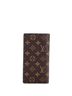 Louis Vuitton 100% Coatead Canvas Brown Brazza Wallet Monogram Canvas One size - photo 4