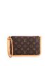 Louis Vuitton 100% Coatead Canvas Brown CarryAll Pochette Monogram Canvas MM One size - photo 4