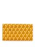 Goyard 100% Coatead Canvas Yellow Saint Lambert Wallet Coated Canvas One size - photo 1