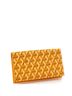 Goyard 100% Coatead Canvas Yellow Saint Lambert Wallet Coated Canvas One size - photo 3
