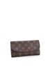 Louis Vuitton 100% Coatead Canvas Brown Emilie Wallet Monogram Canvas One size - photo 3