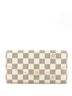Louis Vuitton 100% Coatead Canvas White Sarah Wallet NM Damier One size - photo 1