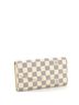 Louis Vuitton 100% Coatead Canvas White Sarah Wallet NM Damier One size - photo 3