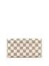 Louis Vuitton 100% Coatead Canvas White Sarah Wallet NM Damier One size - photo 4