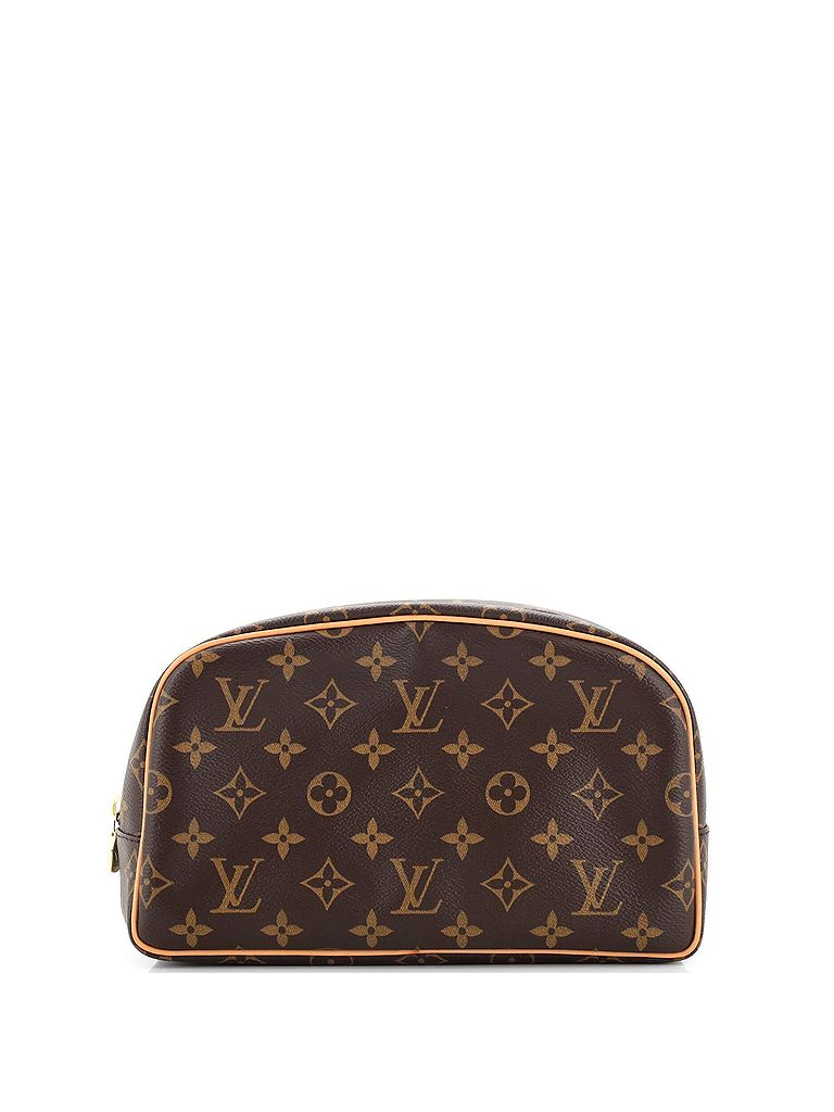 Louis Vuitton 100% Coatead Canvas Brown Toiletry Bag Monogram Canvas 25 One size - photo 1