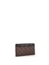 Louis Vuitton Black Brown Slim Purse Monogram Canvas One size - photo 4
