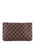 Louis Vuitton 100% Coatead Canvas Brown Neverfull Pochette Damier Large One size - photo 1