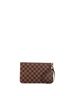 Louis Vuitton 100% Coatead Canvas Brown Neverfull Pochette Damier Large One size - photo 4