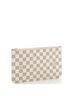 Louis Vuitton 100% Coatead Canvas White Neverfull Pochette Damier Large One size - photo 3