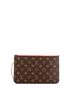 Louis Vuitton 100% Coatead Canvas Brown Neverfull Pochette Monogram Canvas Large One size - photo 1