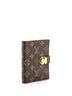 Louis Vuitton 100% Coatead Canvas Pink Brown Koala Ring Agenda Cover Monogram Canvas Small One size - photo 3