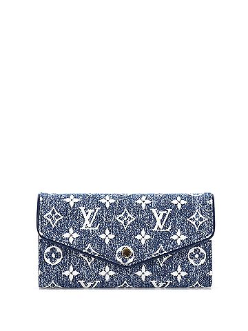 Louis Vuitton Sarah Wallet NM Monogram Jacquard Denim (view 1)