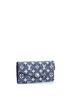 Louis Vuitton 100% Denim Blue Sarah Wallet NM Monogram Jacquard Denim One size - photo 3