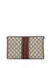 Gucci 100% Coatead Canvas Brown Ophidia Toiletry Pouch GG Coated Canvas Large One size - photo 3