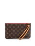 Louis Vuitton 100% Coatead Canvas Brown Neverfull Pochette Monogram Canvas Large One size - photo 4