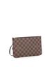 Louis Vuitton 100% Coatead Canvas Brown Neverfull Pochette Damier Large One size - photo 3