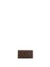 Louis Vuitton 100% Coatead Canvas Brown Sarah Wallet NM Monogram Canvas One size - photo 4