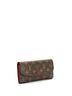 Louis Vuitton 100% Coatead Canvas Brown Emilie Wallet Monogram Canvas One size - photo 3