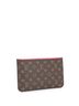 Louis Vuitton 100% Coatead Canvas Brown Neverfull Pochette Monogram Canvas Large One size - photo 3