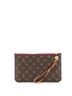 Louis Vuitton 100% Coatead Canvas Brown Neverfull Pochette Monogram Canvas Large One size - photo 4