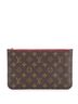 Louis Vuitton 100% Coatead Canvas Brown Neverfull Pochette Monogram Canvas Large One size - photo 1