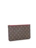 Louis Vuitton 100% Coatead Canvas Brown Neverfull Pochette Monogram Canvas Large One size - photo 3
