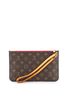 Louis Vuitton 100% Coatead Canvas Brown Neverfull Pochette Monogram Canvas Large One size - photo 4