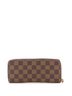 Louis Vuitton 100% Coatead Canvas Brown Clemence Wallet Monogram Canvas One size - photo 4
