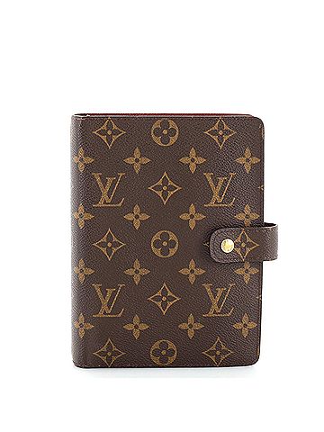 Louis Vuitton Ring Agenda Cover Monogram Canvas MM (view 1)
