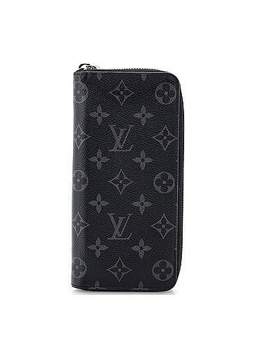 Louis Vuitton Zippy Wallet Monogram Eclipse Canvas Vertical (view 1)