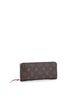 Louis Vuitton 100% Coatead Canvas Brown Clemence Wallet Monogram Canvas One size - photo 3