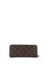 Louis Vuitton 100% Coatead Canvas Brown Clemence Wallet Monogram Canvas One size - photo 4