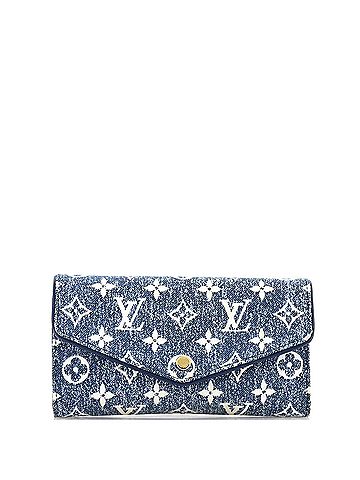 Louis Vuitton Sarah Wallet NM Monogram Jacquard Denim (view 1)