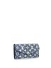 Louis Vuitton 100% Denim Blue Sarah Wallet NM Monogram Jacquard Denim One size - photo 3