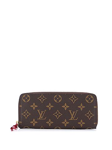 Louis Vuitton Clemence Wallet Monogram Canvas (view 1)