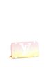 Louis Vuitton 100% Coatead Canvas Multi Color Pink Yellow Zippy Wallet By The Pool Monogram Giant One size - photo 3