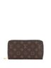 Louis Vuitton 100% Coatead Canvas Brown Zippy Wallet Monogram Canvas One size - photo 1