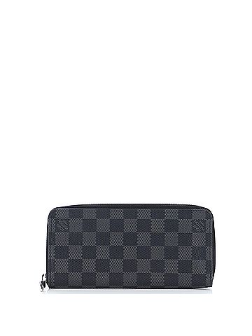 Louis Vuitton Zippy Wallet Monogram Eclipse Canvas Vertical (view 1)