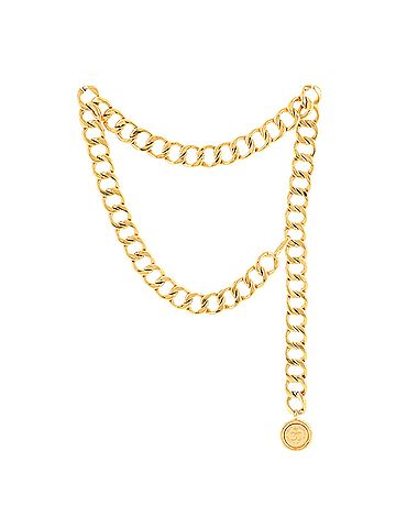 Chanel Vintage Medallion Chain Belt Metal (view 1)