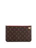 Louis Vuitton 100% Coatead Canvas Brown Neverfull Pochette Monogram Canvas Large One size - photo 4