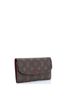 Louis Vuitton 100% Coatead Canvas Brown Emilie Wallet Monogram Canvas One size - photo 3