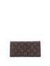 Louis Vuitton 100% Coatead Canvas Brown Emilie Wallet Monogram Canvas One size - photo 4